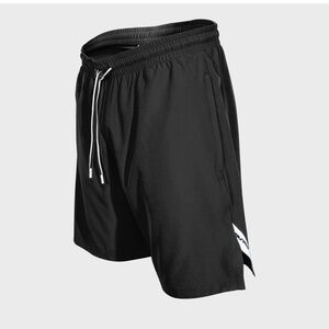 Rawlings black ColorSync athletic drawstring training shorts